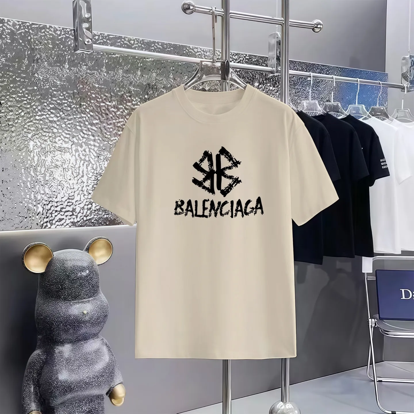 Balenciaga T 1:1 300 1×1 Same Style logo OS 200 ：Black，White， ，Red， Gray Size：XS-L